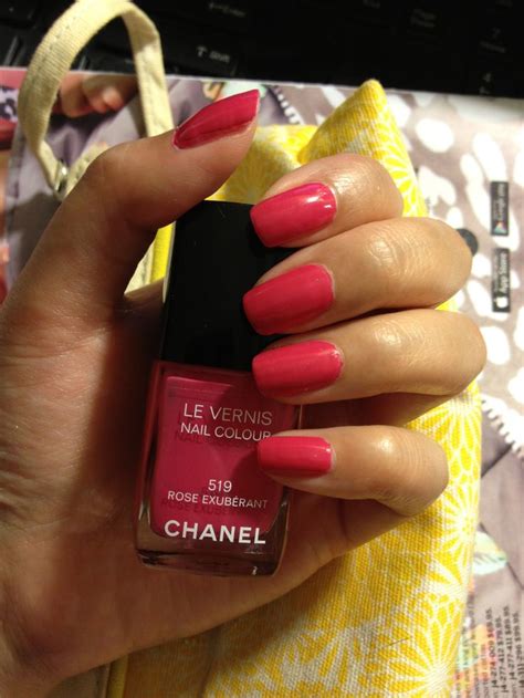 chanel rose exuberant nail polish swatch|Chanel Le Vernis in Rose Exuberant Review .